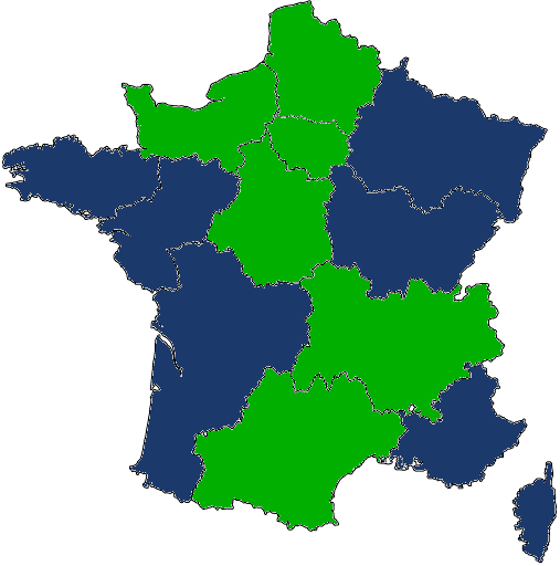Carte des collaborateurs France collaborateurs du service iTop pour la gestion IT chez ITSM Factory